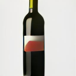 generated: a bottle of red wine #4